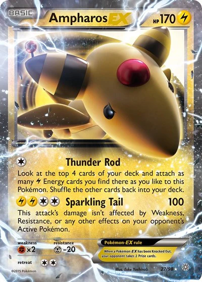 AOR: Ampharos EX (Holofoil)
