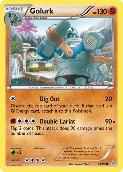 AOR: Golurk (41) (Reverse Holofoil)