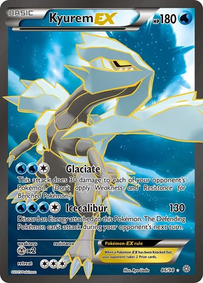 AOR: Kyurem EX (86 Full Art) (Holofoil)