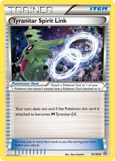 AOR: Tyranitar Spirit Link (Reverse Holofoil)