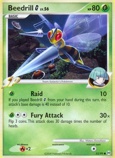 AR: Beedrill G (Reverse Holofoil)