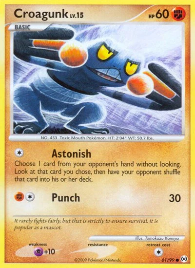 AR: Croagunk (Reverse Holofoil)