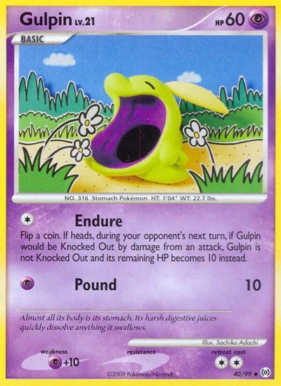 AR: Gulpin (40) (Reverse Holofoil)