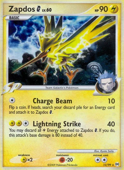 AR: Zapdos G (Holofoil)