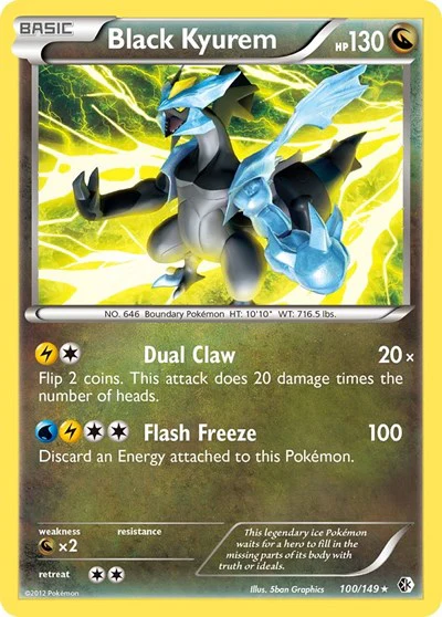 BCR: Black Kyurem (Reverse Holofoil)