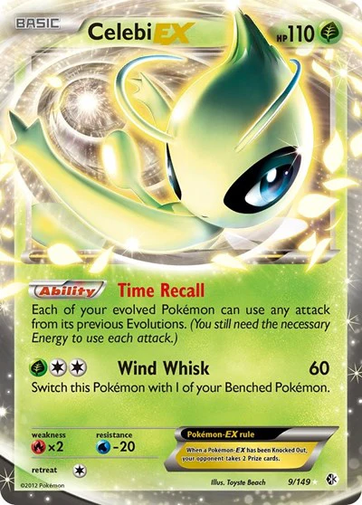 BCR: Celebi EX (Holofoil)