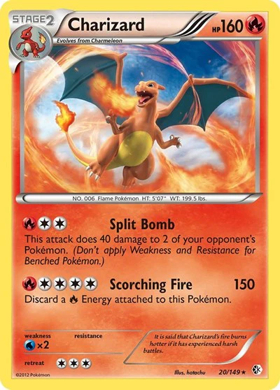 BCR: Charizard (Reverse Holofoil)