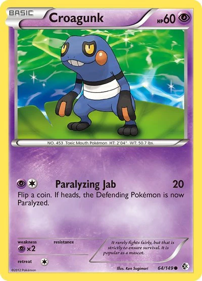 BCR: Croagunk (64)
