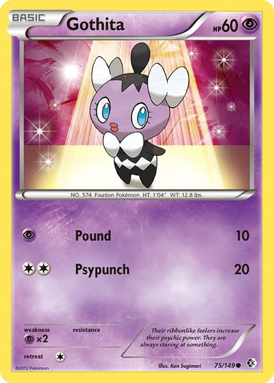 BCR: Gothita (Reverse Holofoil)