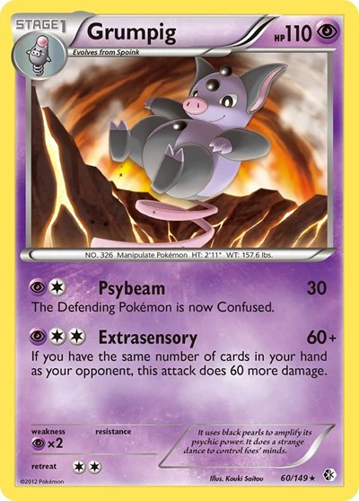BCR: Grumpig (Reverse Holofoil)