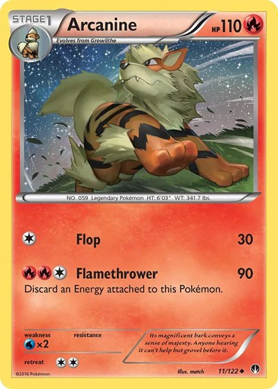 BKP: Arcanine (Reverse Holofoil)