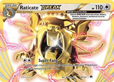 BKP: Raticate BREAK (Holofoil)