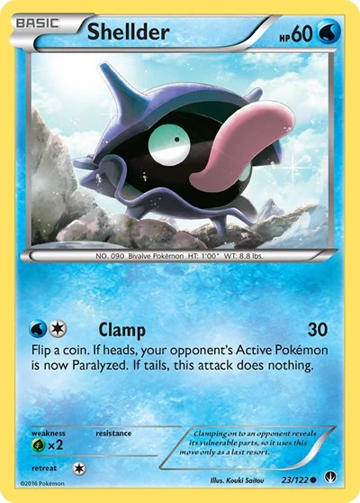 BKP: Shellder (23) (Reverse Holofoil)