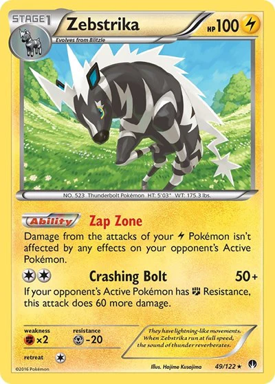 BKP: Zebstrika (Reverse Holofoil)