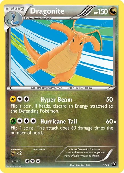 BLE: Dragonite - 5/20 (Dragon Vault) (Holofoil)