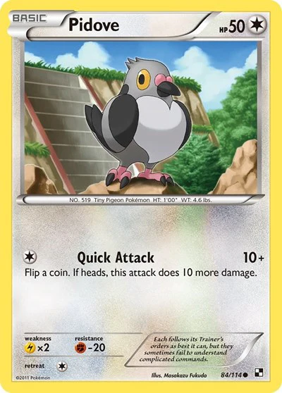 BLW: Pidove (Reverse Holofoil)
