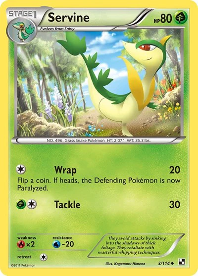 BLW: Servine (3) (Reverse Holofoil)