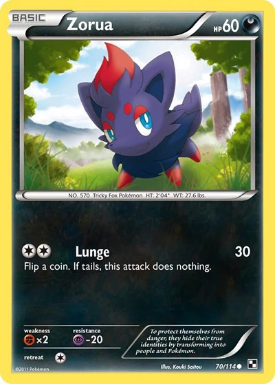 BLW: Zorua (Reverse Holofoil)