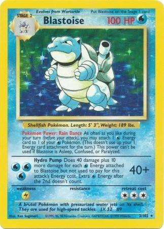 BS: Blastoise (Holofoil)