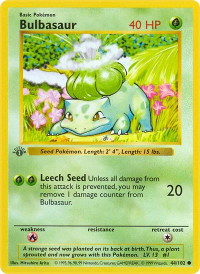 BSS: Bulbasaur (1st Edition)