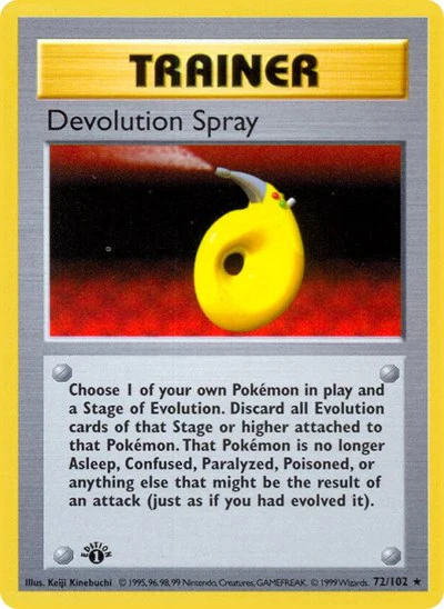 BSS: Devolution Spray (1st Edition)