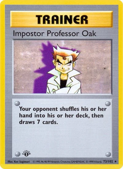 BSS: Impostor Professor Oak (1st Edition)