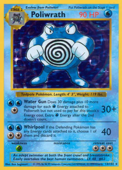 BSS: Poliwrath (Unlimited Holofoil)