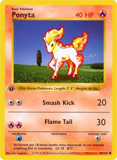 BSS: Ponyta (1st Edition)