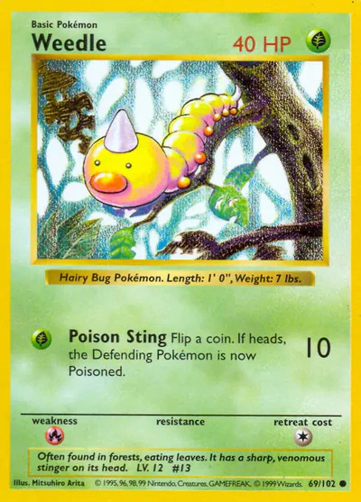 BSS: Weedle (Unlimited)