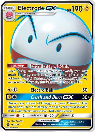 CES: Electrode GX (Full Art) (Holofoil)