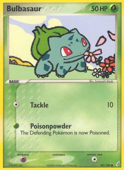 CG: Bulbasaur - 045/100