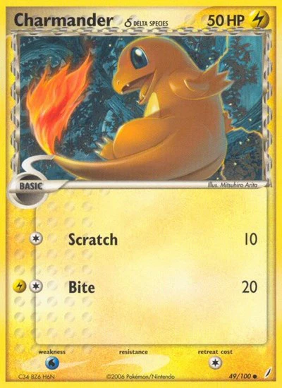 CG: Charmander (Delta Species) (Reverse Holofoil)