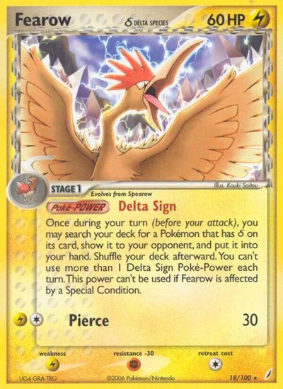CG: Fearow (Delta Species) (Reverse Holofoil)