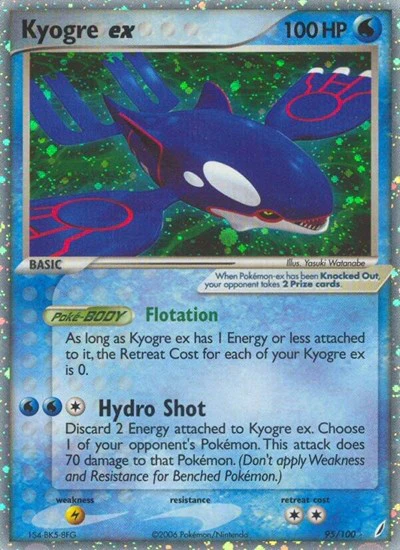 CG: Kyogre ex (Holofoil)