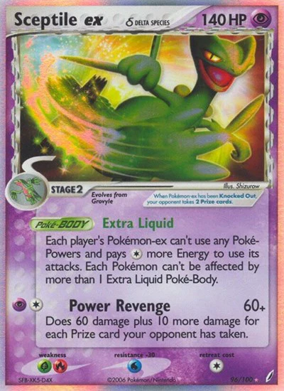 CG: Sceptile ex (Delta Species) (Holofoil)