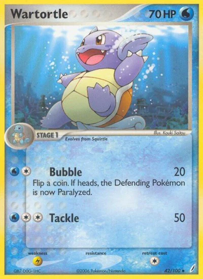 CG: Wartortle - 042/100