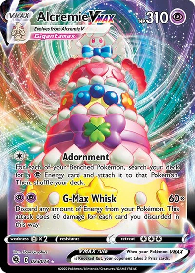 CHP: Alcremie VMAX (Holofoil)