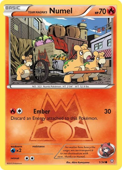 DCR: Team Magma's Numel