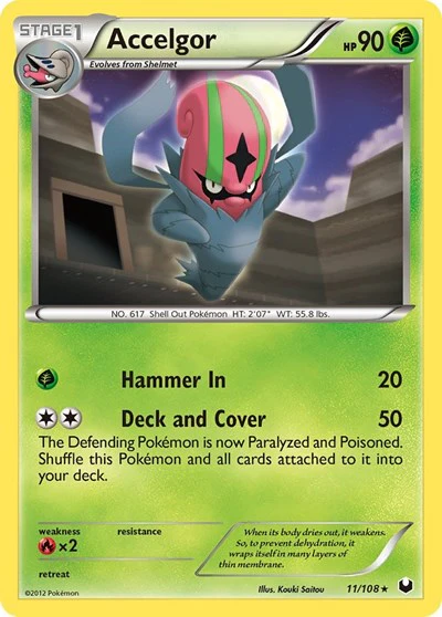 DEX: Accelgor (Reverse Holofoil)