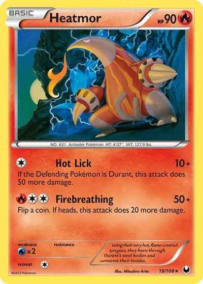 DEX: Heatmor (Reverse Holofoil)