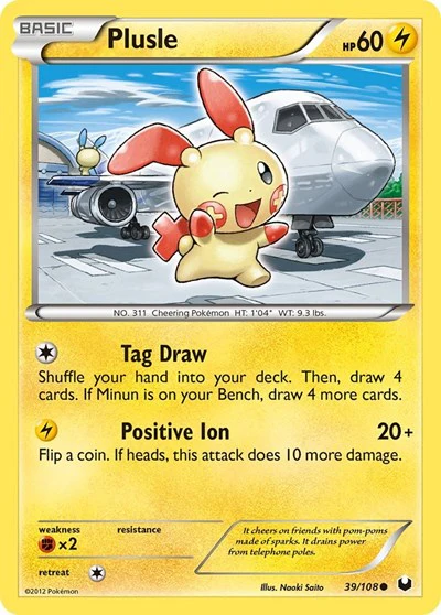 DEX: Plusle (Reverse Holofoil)