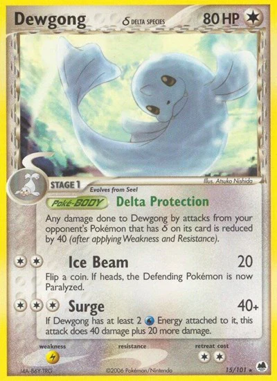 DF: Dewgong (Delta Species)