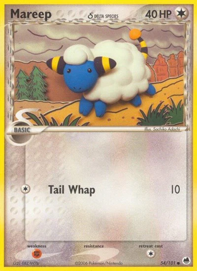 DF: Mareep (Delta Species) (Reverse Holofoil)