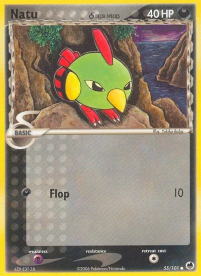 DF: Natu (Delta Species) (Reverse Holofoil)