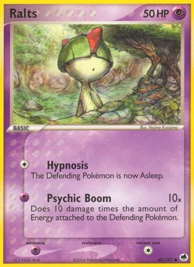 DF: Ralts (Reverse Holofoil)