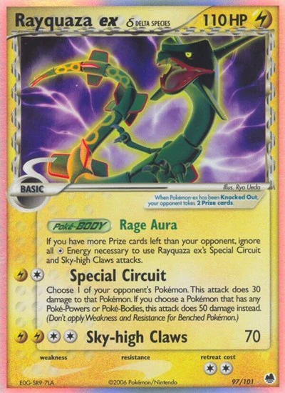 DF: Rayquaza ex (Delta Species) (Holofoil)