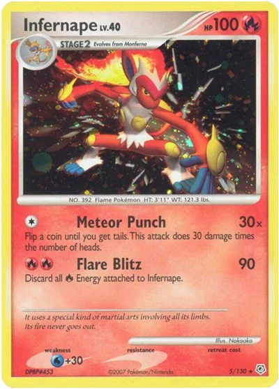 DP: Infernape (Reverse Holofoil)
