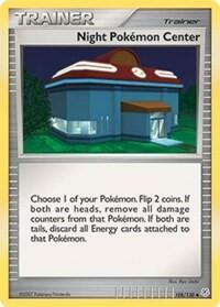 DP: Night Pokemon Center (Reverse Holofoil)