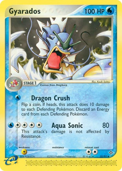 DR: Gyarados (Reverse Holofoil)