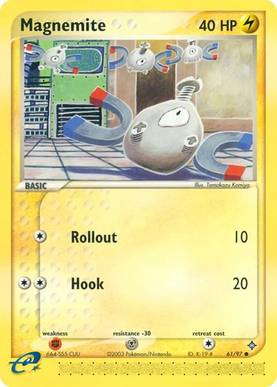 DR: Magnemite - 61/97 (Reverse Holofoil)
